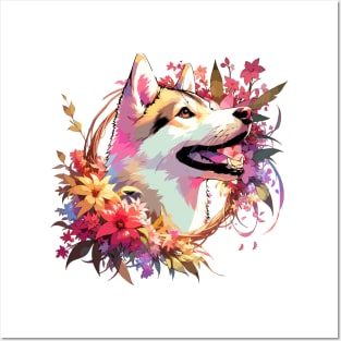 Canaan Dog Joyful Mothers Day Dog Mom Gift Posters and Art